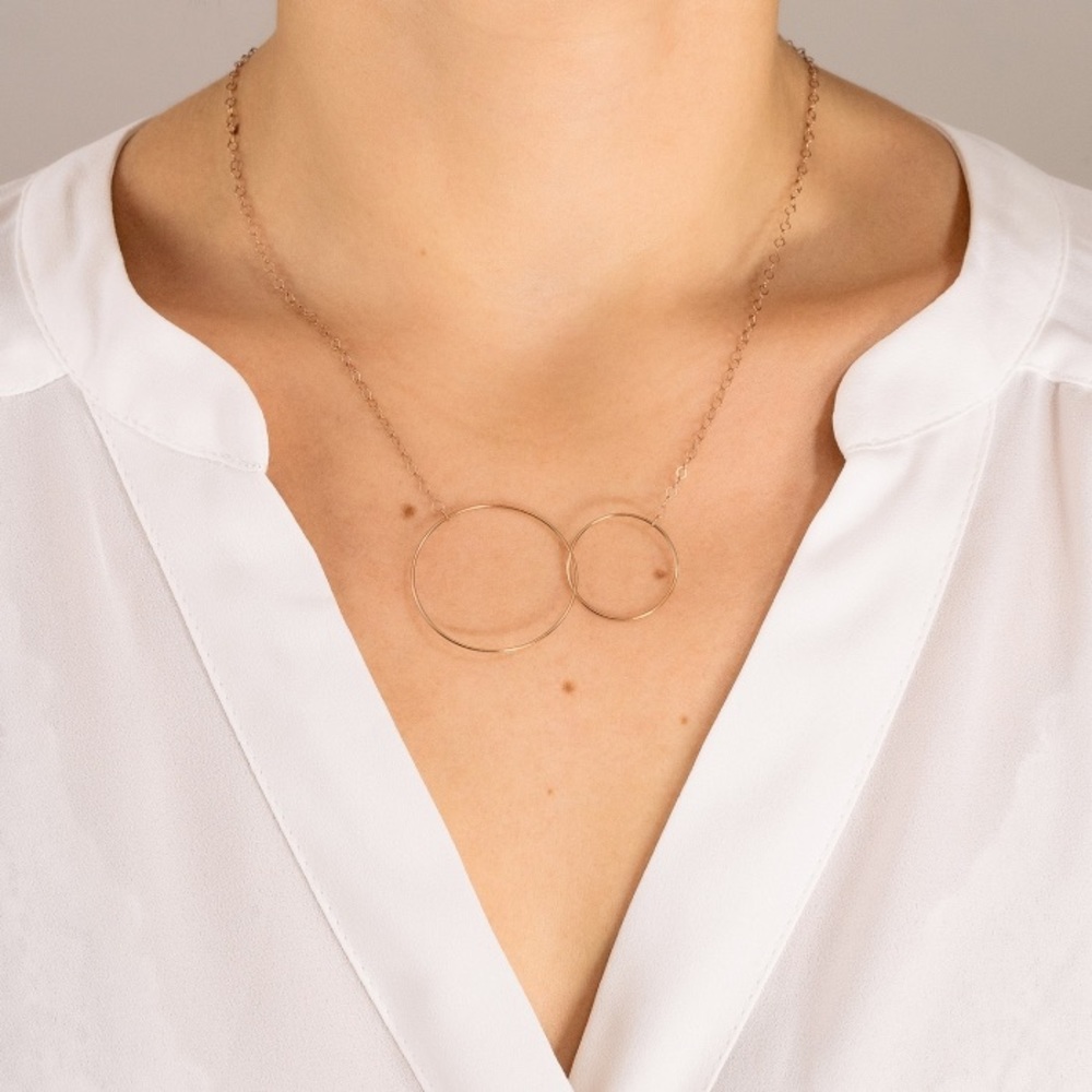 Ginette_ny 14k gold fusion necklace.